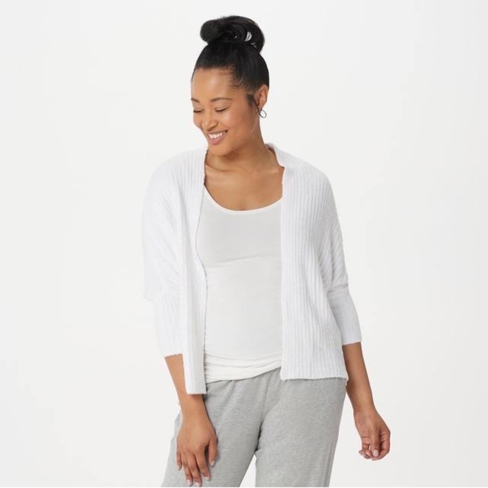 Barefoot Dreams CozyChic Lite Ribbed Shrug Cardi